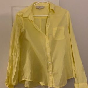 Pale Yellow Button Down
